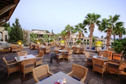 Columbia Beach Resort, Pissouri. Dining terrace